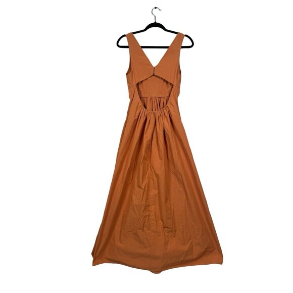 THREE GRACES LONDON Laurette‎ Maxi Orange Dress Women's Sz 4 or 6 - Picture 12 of 15